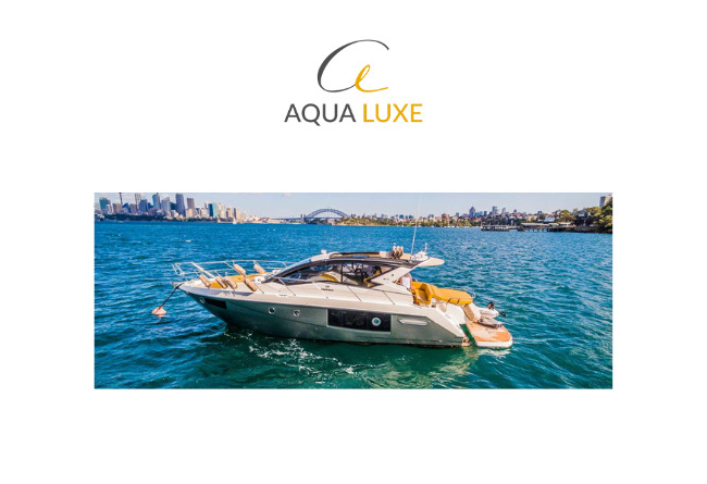 Aqualuxe   Boat with city background   